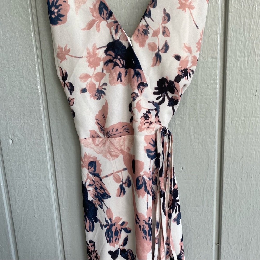 Yumi Kim Floral Midi Dress in Pink and Blue - Picture 7 of 14